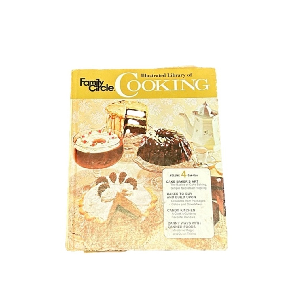 1970’s Cook Book Family Circle Illustrated Library of Cooking
